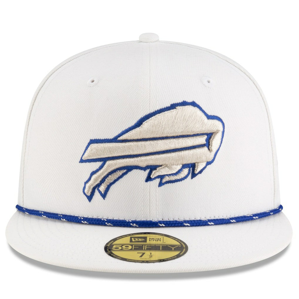 Buffalo Bills 2025 Rivalries Collection Sideline Rope 59FIFTY Fitted Hat | NFL Hot