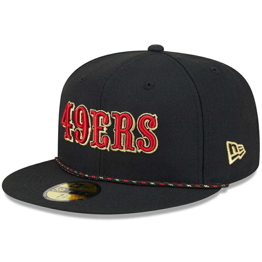 San Francisco 49ers 2025 Rivalries Collection Sideline Rope 59FIFTY Fitted Hat | NFL New