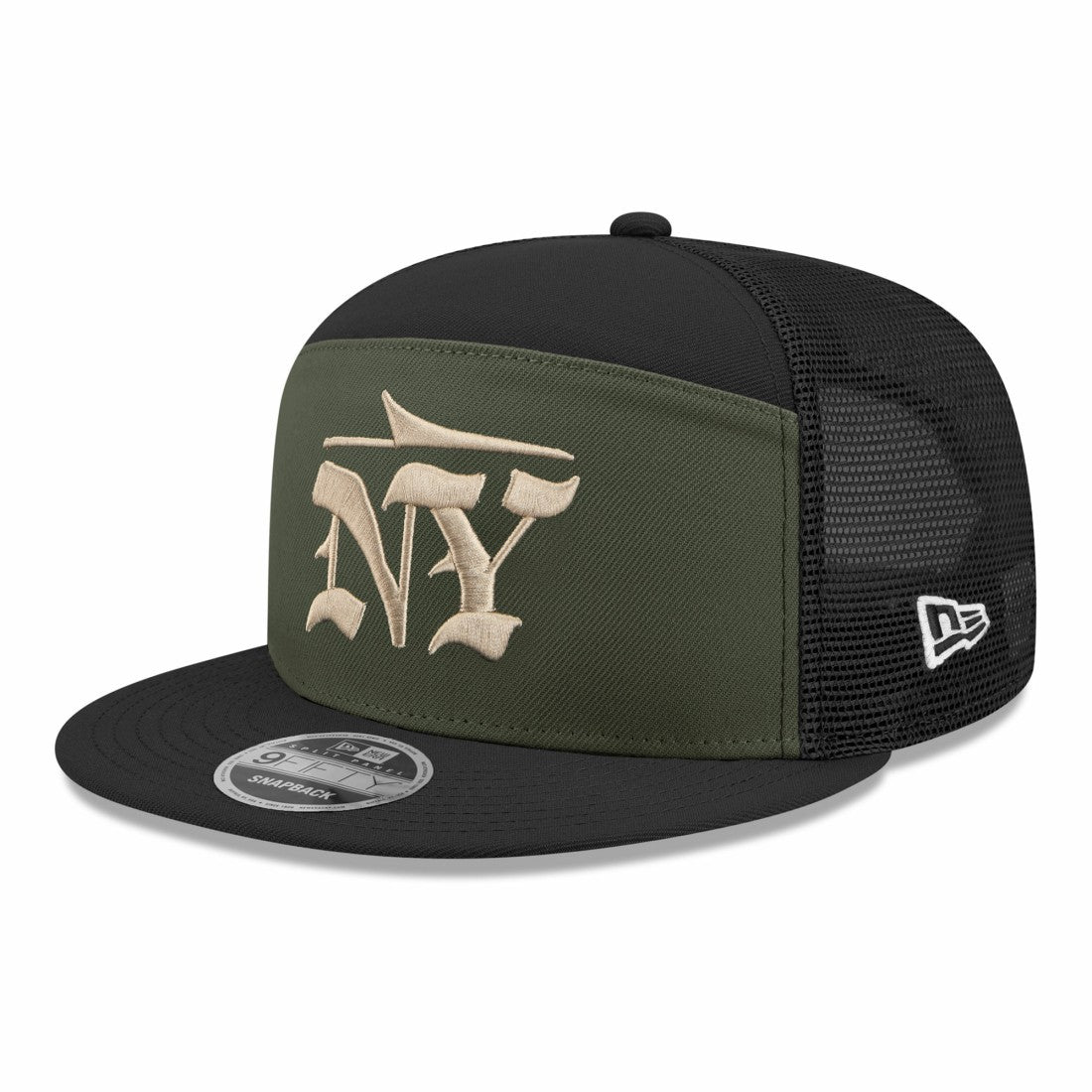 New York Jets 2025 Rivalries Collection Team Split Panel 9FIFTY Snapback Hat | NFL Discount
