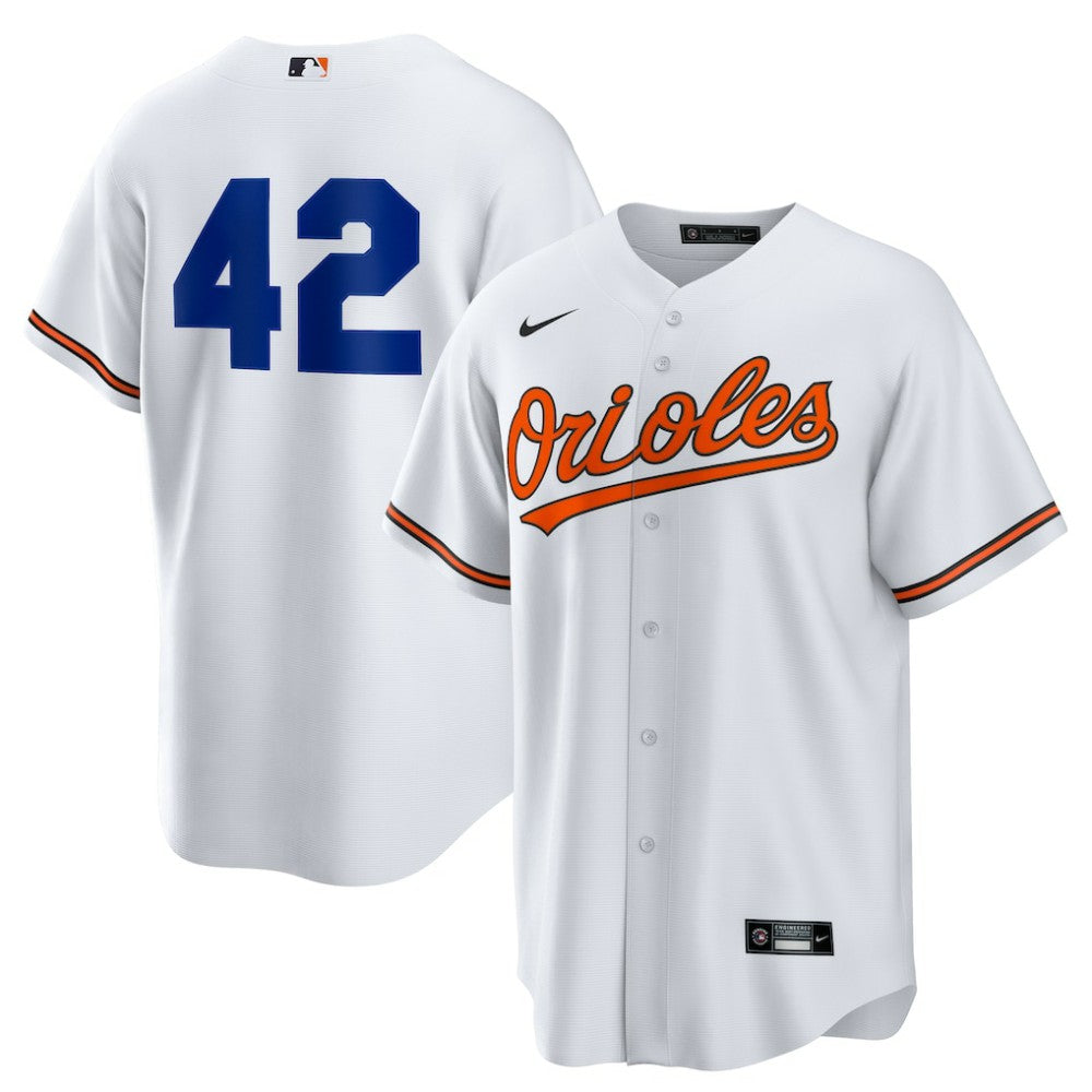 Baltimore Orioles Nike Home  2025 Jackie Robinson Day Replica Jersey - MLB Jerseys