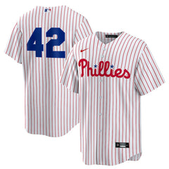 Philadelphia Phillies Nike Home  2025 Jackie Robinson Day Replica Jersey - MLB Jerseys