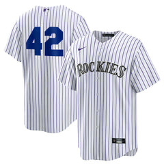 Colorado Rockies Nike Home  2025 Jackie Robinson Day Replica Jersey - MLB Jerseys