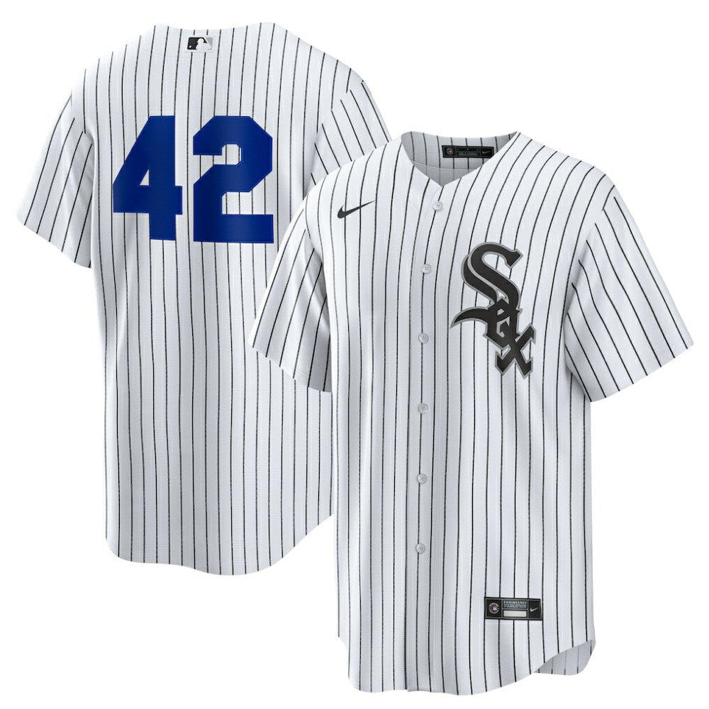 Chicago White Sox Nike Home  2025 Jackie Robinson Day Replica Jersey - MLB Jerseys