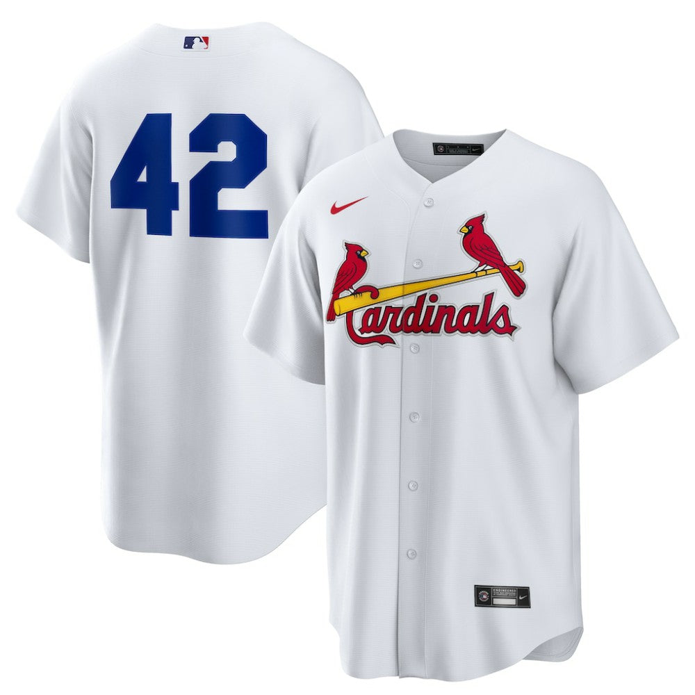 St. Louis Cardinals Nike Home  2025 Jackie Robinson Day Replica Jersey - MLB Jerseys
