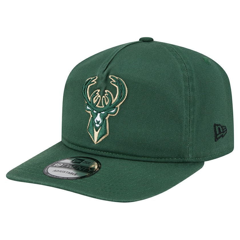Hunter Green Milwaukee Bucks Cotton 19TWENTY Adjustable Hat | NBA