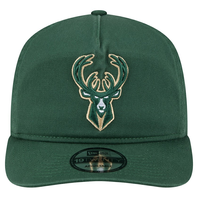 Hunter Green Milwaukee Bucks Cotton 19TWENTY Adjustable Hat | NBA