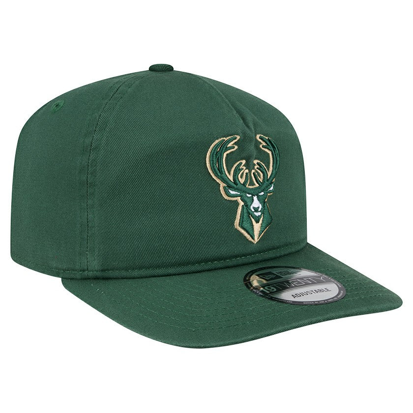 Hunter Green Milwaukee Bucks Cotton 19TWENTY Adjustable Hat | NBA