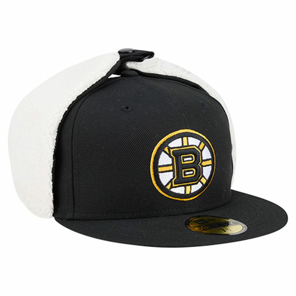 Boston Bruins New Era Injection Dog Ear Classic Fitted Hat -  NHL Hats
