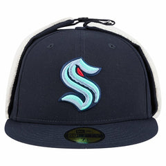 Seattle Kraken New Era Injection Dog Ear Classic Fitted Hat -  NHL Hats