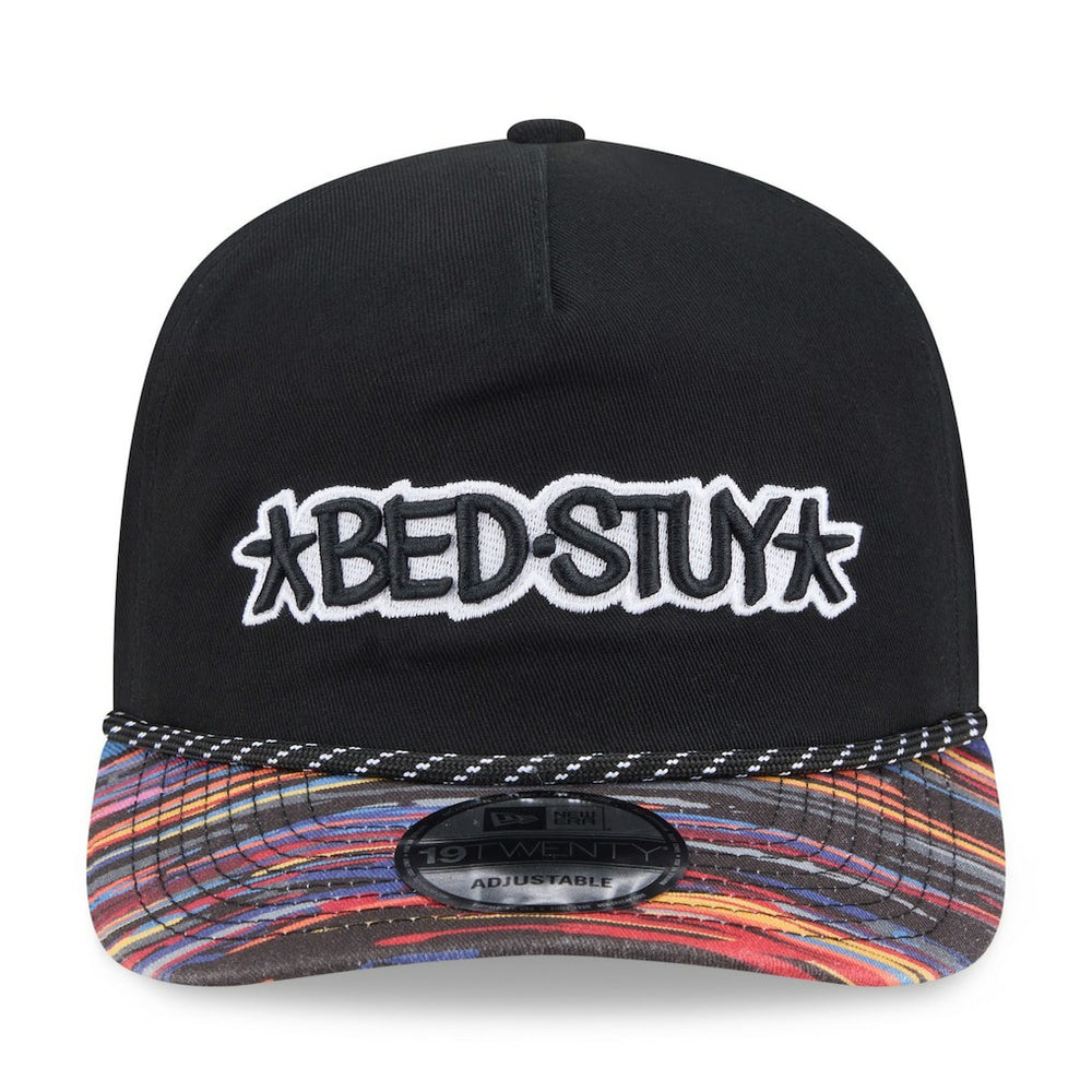 Black Brooklyn Nets 2025/26 City Edition 19TWENTY Adjustable Hat | NBA