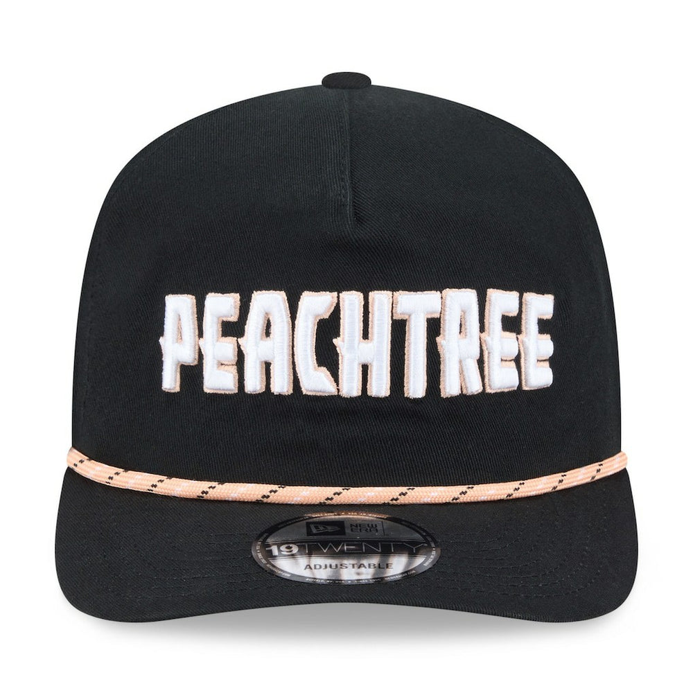 Black Atlanta Hawks 2025/26 City Edition 19TWENTY Adjustable Hat | NBA