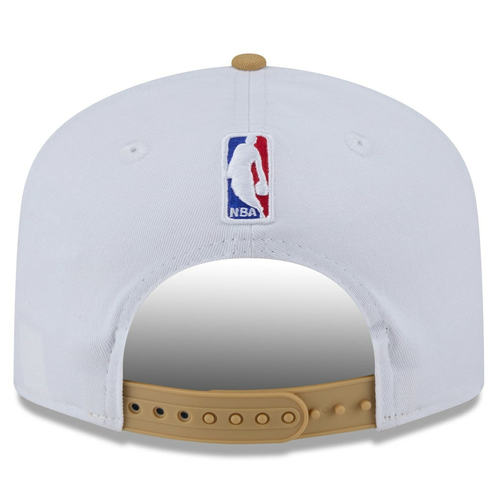 White/Gold Boston Celtics 2025/26 City Edition 19TWENTY Adjustable Hat | NBA