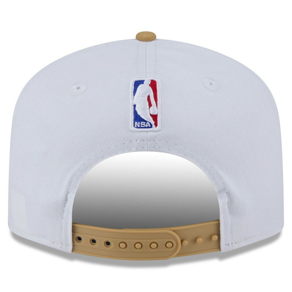 White/Gold Boston Celtics 2025/26 City Edition 19TWENTY Adjustable Hat | NBA