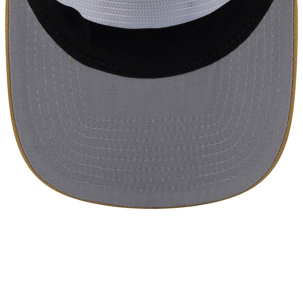 White/Gold Boston Celtics 2025/26 City Edition 19TWENTY Adjustable Hat | NBA