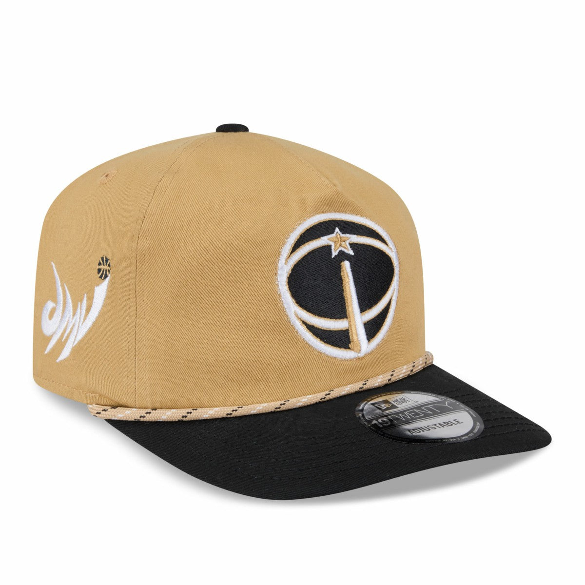 Gold/Black Washington Wizards 2025/26 City Edition 19TWENTY Adjustable Hat | NBA