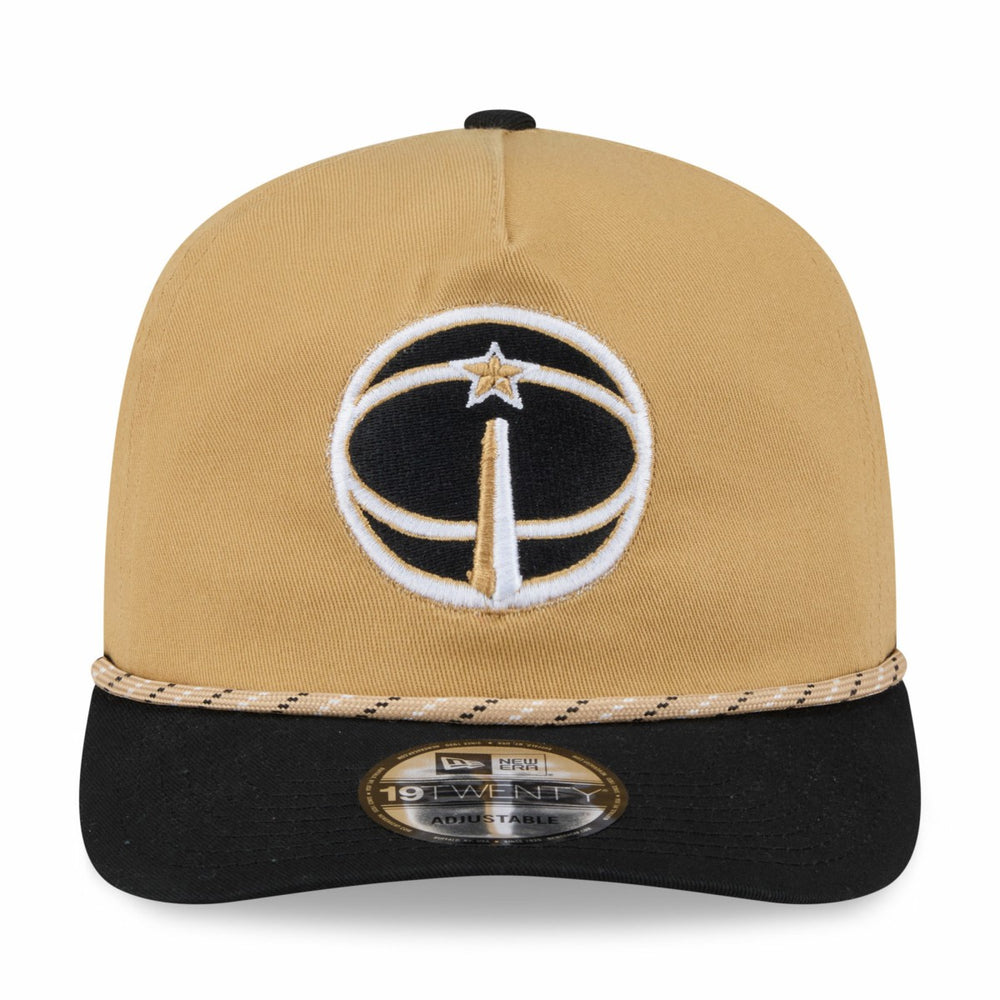 Gold/Black Washington Wizards 2025/26 City Edition 19TWENTY Adjustable Hat | NBA
