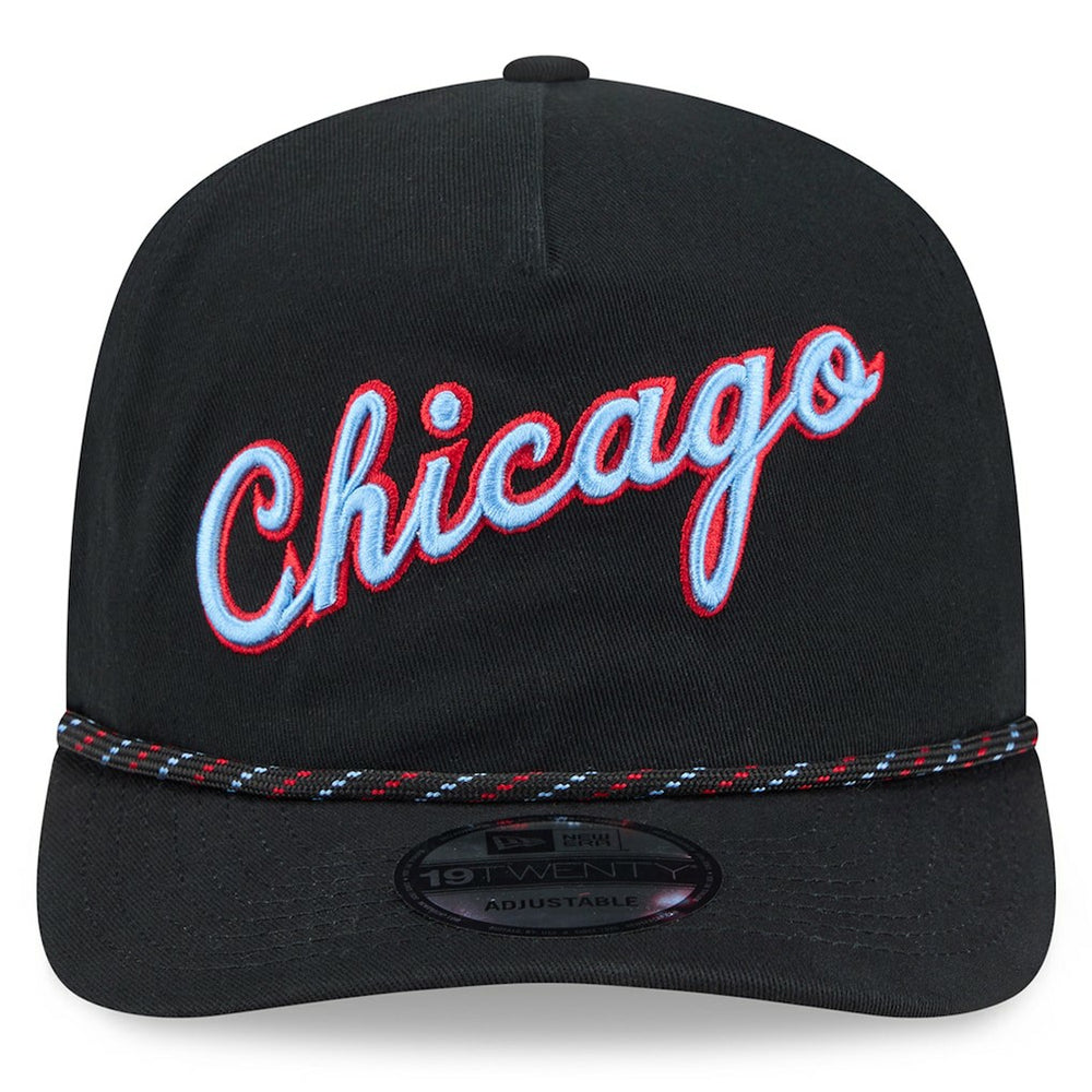 Black Chicago Bulls 2025/26 City Edition 19TWENTY Adjustable Hat | NBA