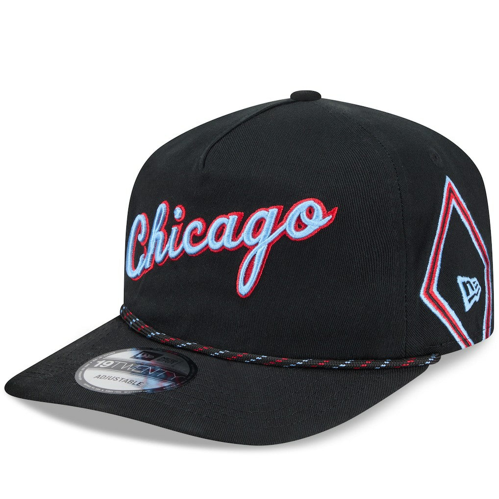 Black Chicago Bulls 2025/26 City Edition 19TWENTY Adjustable Hat | NBA