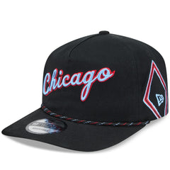 Black Chicago Bulls 2025/26 City Edition 19TWENTY Adjustable Hat | NBA