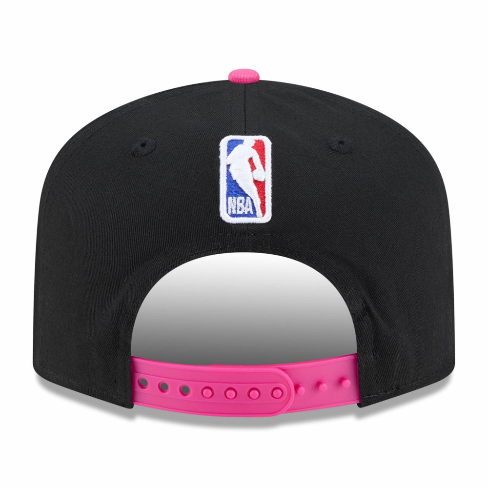 Black/Turquoise Miami Heat 2025/26 City Edition 19TWENTY Adjustable Hat | NBA