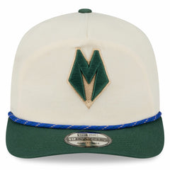 Cream/Hunter Green Milwaukee Bucks 2025/26 City Edition 19TWENTY Adjustable Hat | NBA