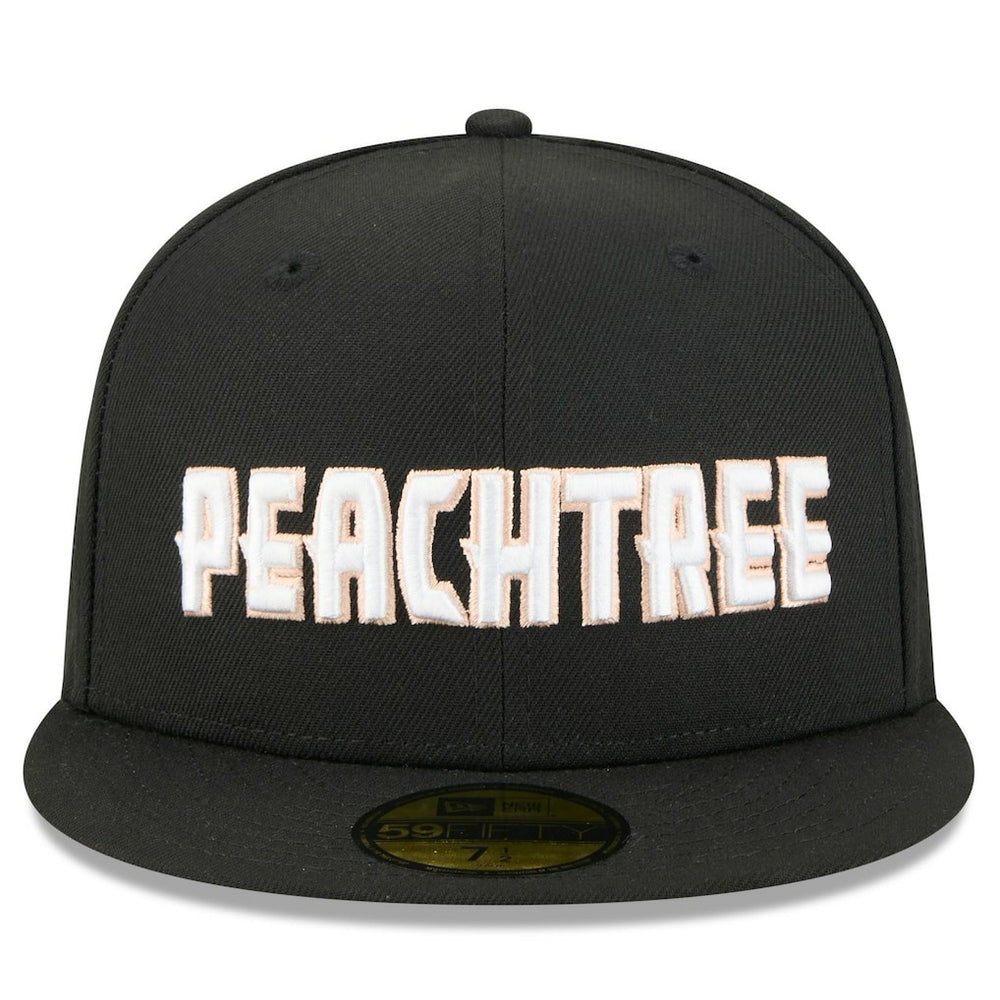 Black Atlanta Hawks 2025/26 City Edition 59FIFTY Fitted Hat | NBA