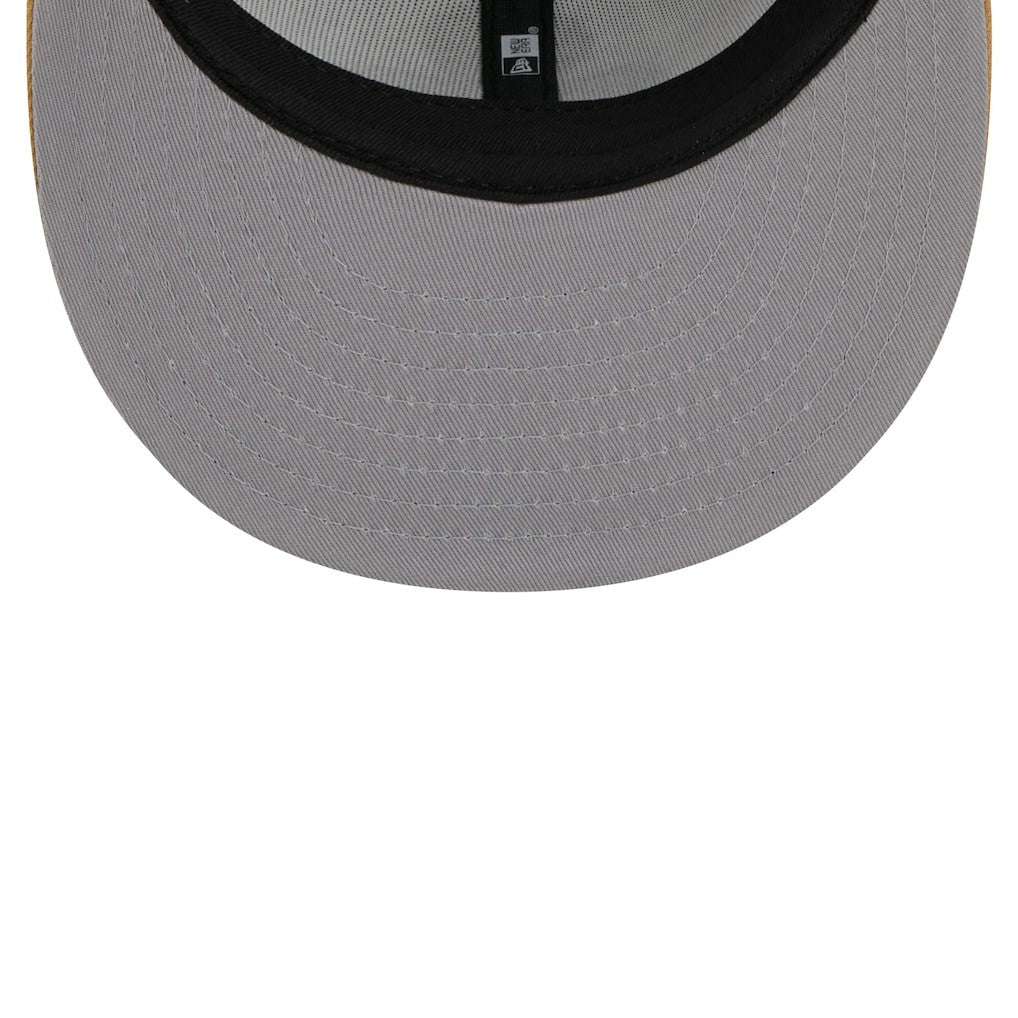 White/Gold Boston Celtics 2025/26 City Edition 59FIFTY Fitted Hat | NBA