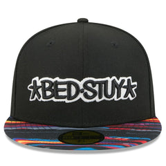 Black Brooklyn Nets 2025/26 City Edition 59FIFTY Fitted Hat | NBA