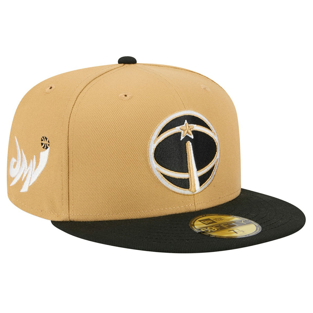 Gold/Black Washington Wizards 2025/26 City Edition 59FIFTY Fitted Hat | NBA