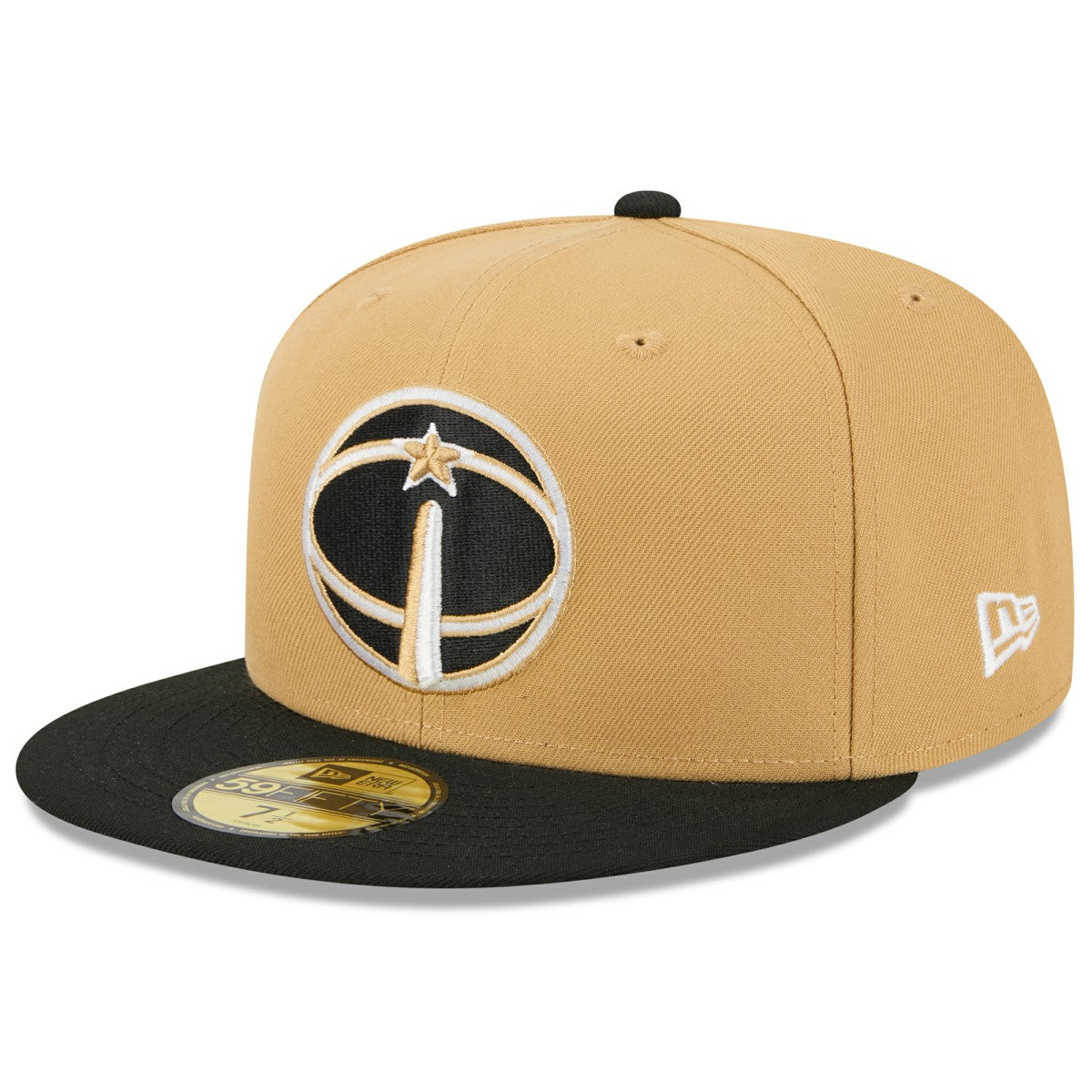 Gold/Black Washington Wizards 2025/26 City Edition 59FIFTY Fitted Hat | NBA