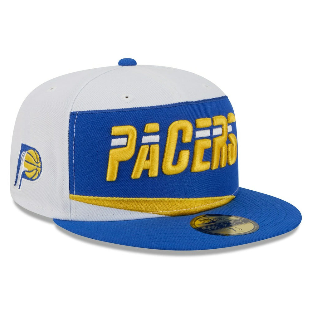 White/Blue Indiana Pacers 2025/26 City Edition 59FIFTY Fitted Hat | NBA