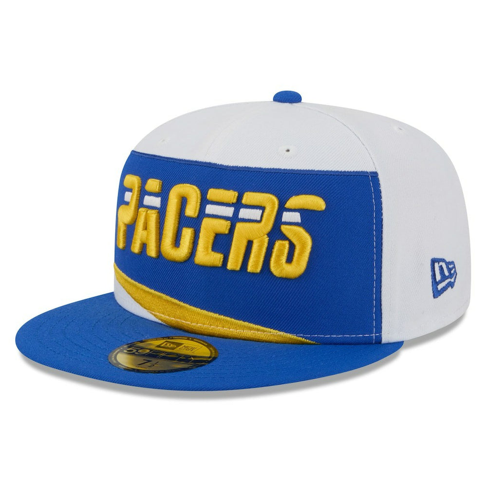 White/Blue Indiana Pacers 2025/26 City Edition 59FIFTY Fitted Hat | NBA