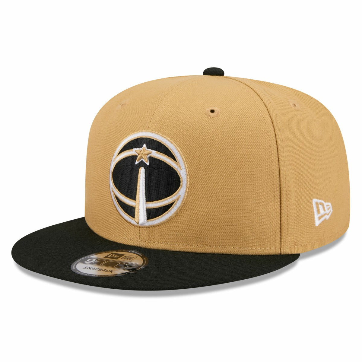 Gold/Black Washington Wizards 2025/26 City Edition 9FIFTY Snapback Hat | NBA