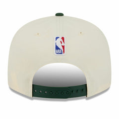 Tan/Hunter Green Milwaukee Bucks 2025/26 City Edition 9FIFTY Snapback Hat | NBA