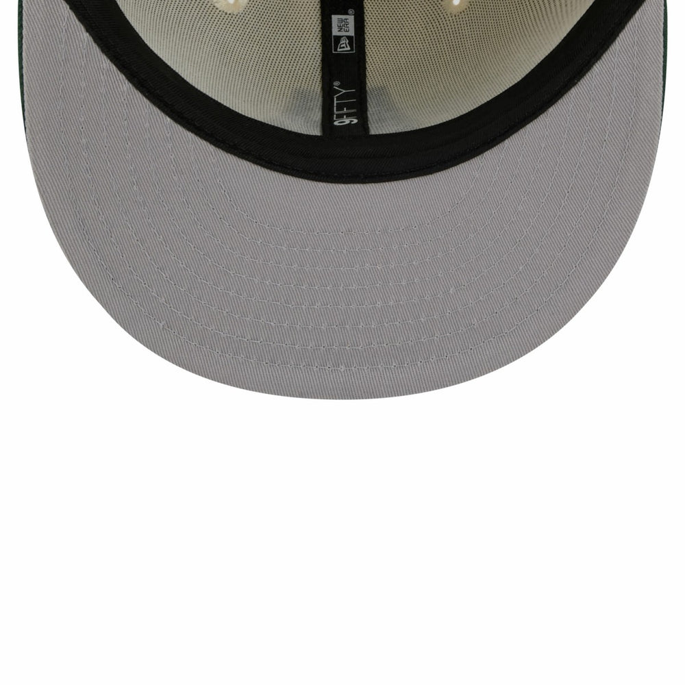 Tan/Hunter Green Milwaukee Bucks 2025/26 City Edition 9FIFTY Snapback Hat | NBA
