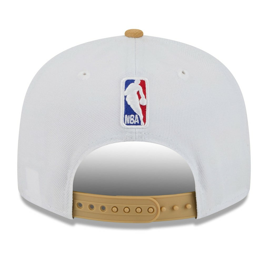 White/Gold Boston Celtics 2025/26 City Edition 9FIFTY Snapback Hat | NBA