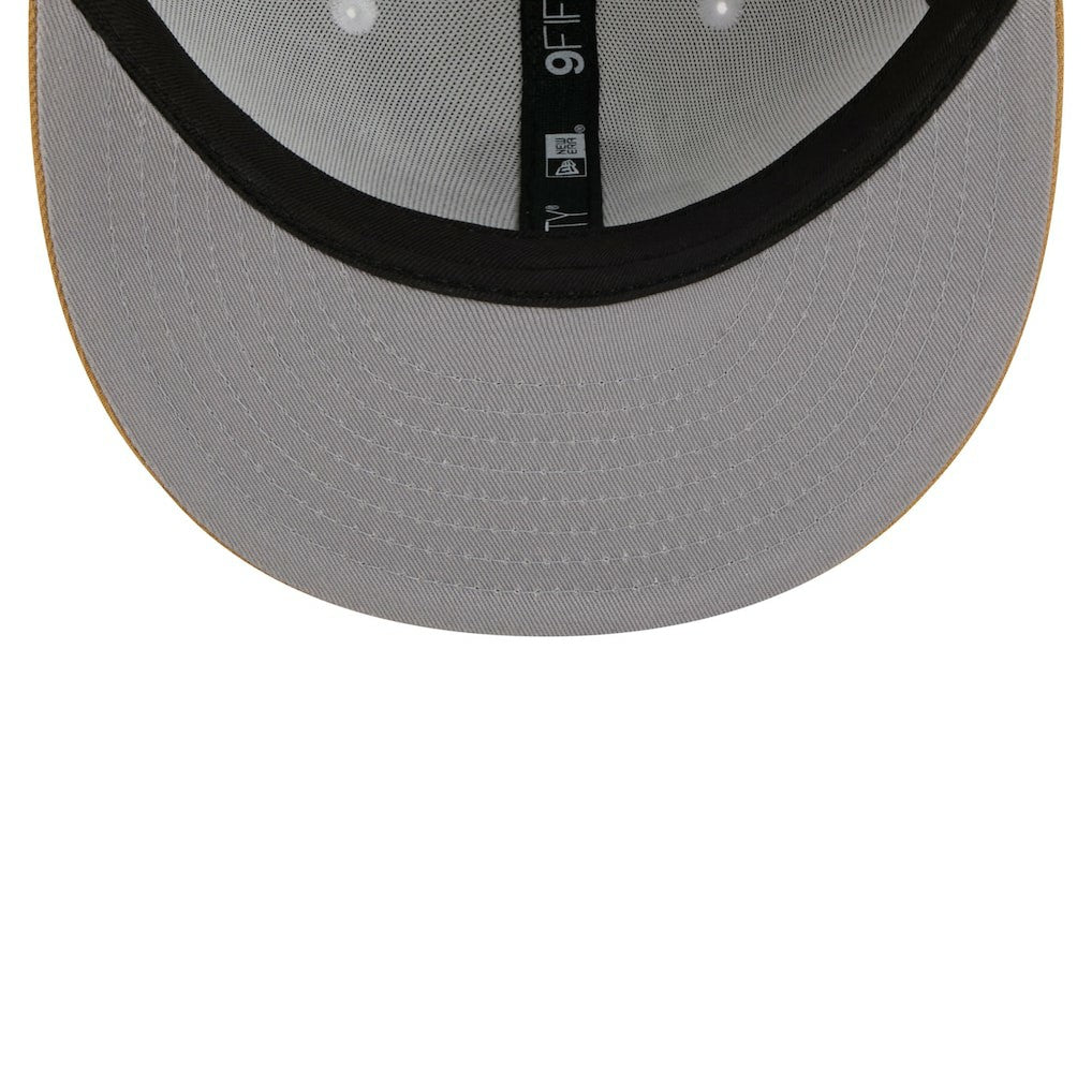White/Gold Boston Celtics 2025/26 City Edition 9FIFTY Snapback Hat | NBA