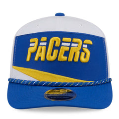 White/Blue Indiana Pacers 2025/26 City Edition 9SEVENTY Adjustable Hat | NBA
