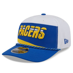 White/Blue Indiana Pacers 2025/26 City Edition 9SEVENTY Adjustable Hat | NBA