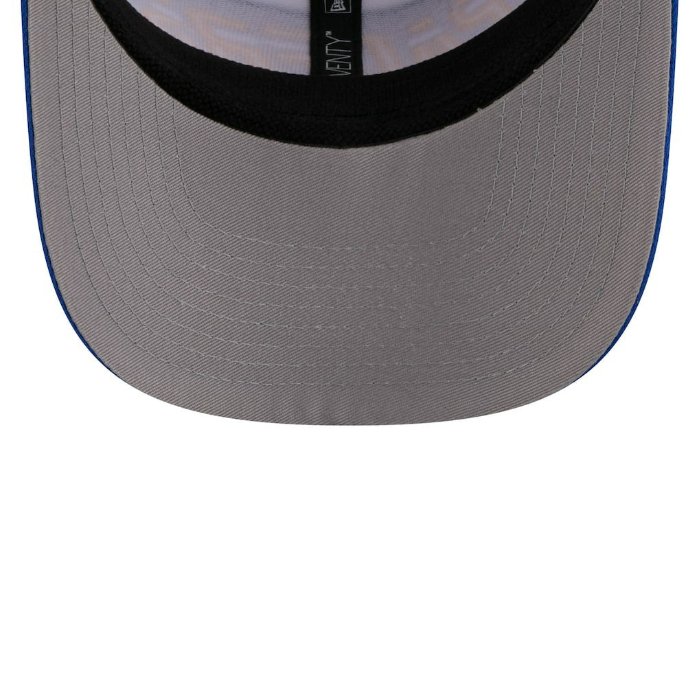 White/Blue Indiana Pacers 2025/26 City Edition 9SEVENTY Adjustable Hat | NBA