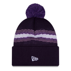 Purple Sacramento Kings 2025/26 City Edition Cuffed Knit Hat with Pom | NBA