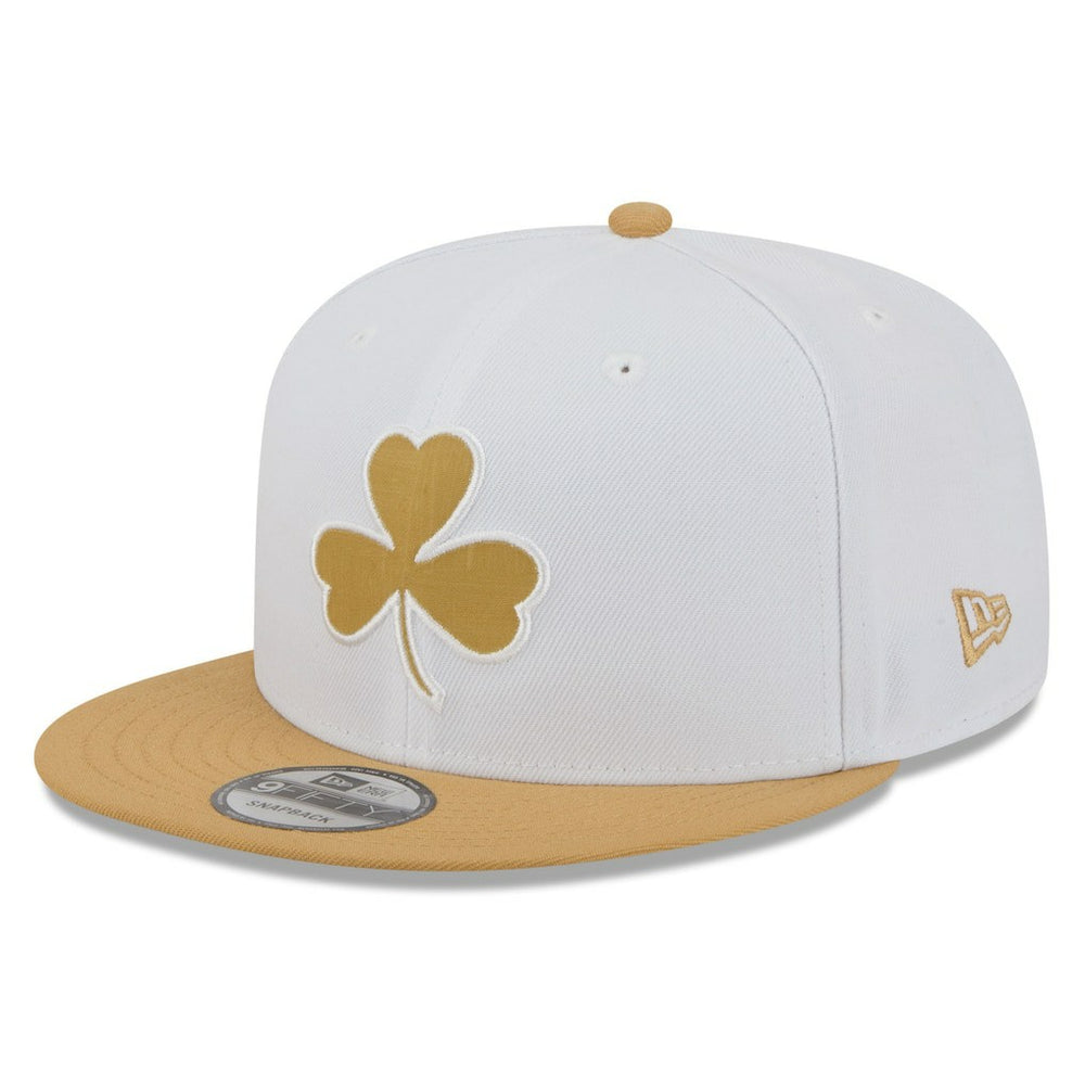 White Boston Celtics Youth 2025/26 City Edition 9FIFTY Snapback Hat | NBA