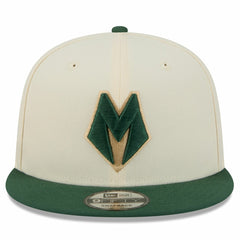 Tan Milwaukee Bucks Youth 2025/26 City Edition 9FIFTY Snapback Hat | NBA