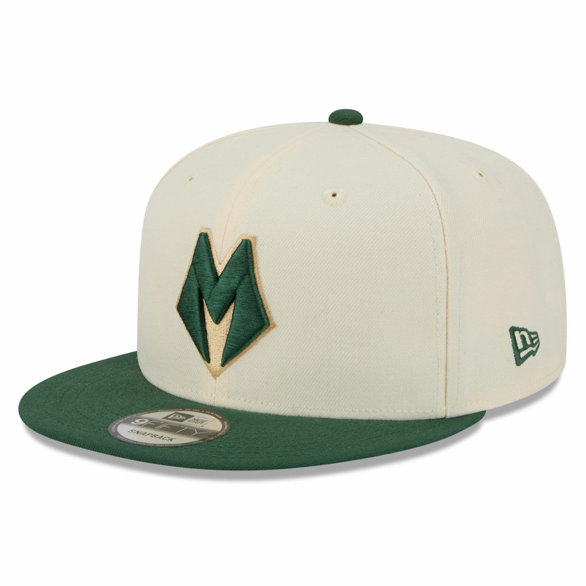 Tan Milwaukee Bucks Youth 2025/26 City Edition 9FIFTY Snapback Hat | NBA