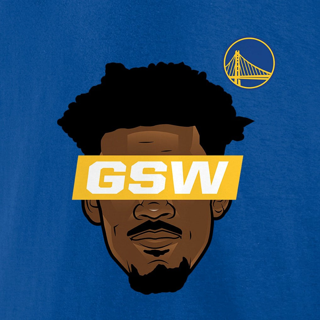 Royal Jimmy Butler III Golden State Warriors Player T-Shirt sale | NBA
