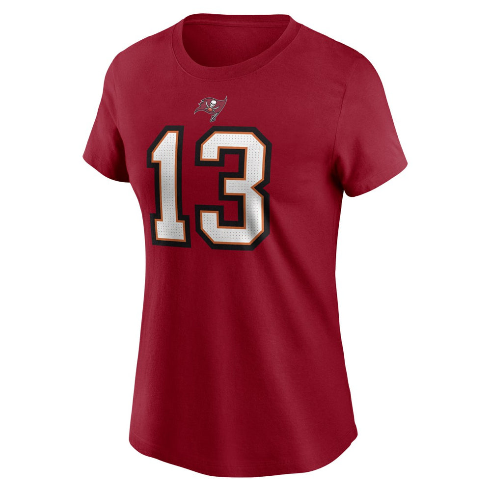 Tampa Bay Buccaneers Mike Evans  Women's Player Name & Number T-Shirt | NFL Hot
