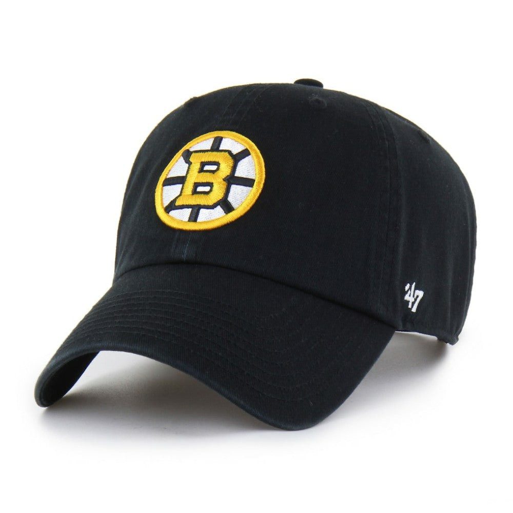 Boston Bruins '47 Core Logo Clean Up Adjustable Hat -  NHL Hats