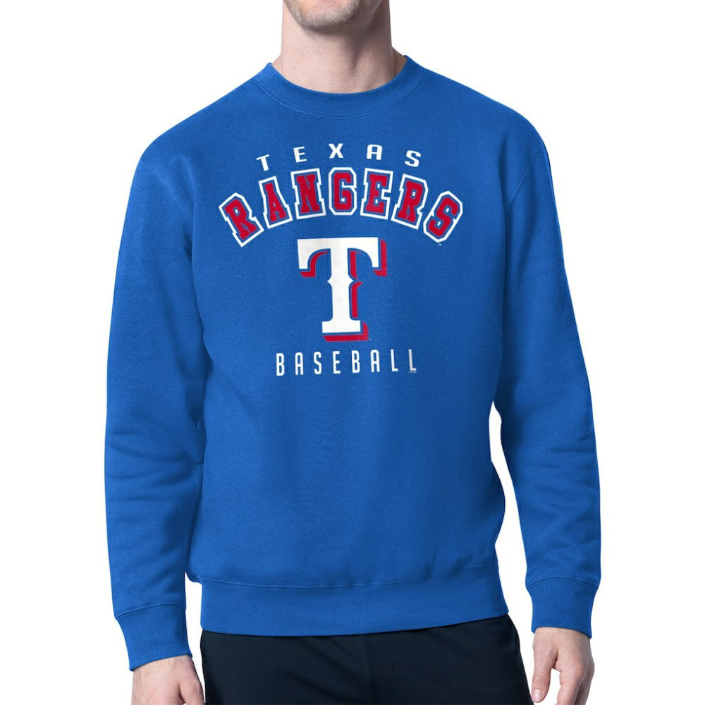 Texas Rangers Starter Team Logo Fleece Pullover Sweatshirt - MLB Pullover