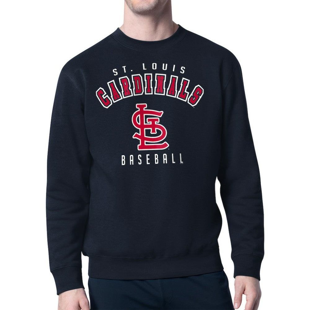 St. Louis Cardinals Starter Team Logo Fleece Pullover Sweatshirt - MLB Pullover