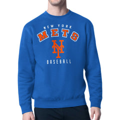 New York Mets Starter Team Logo Fleece Pullover Sweatshirt - MLB Pullover